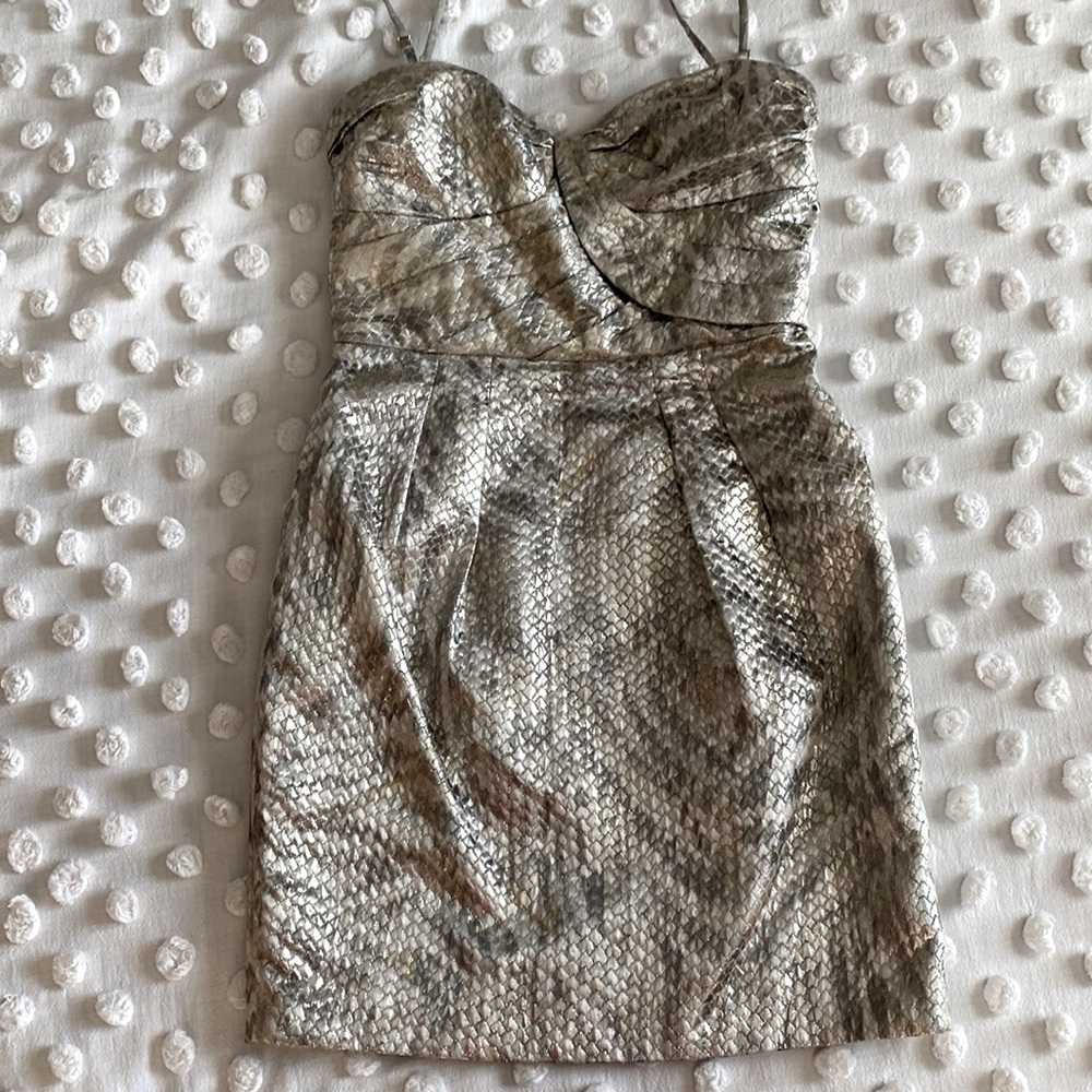 🐍 LEIFSDOTTIR shiny metallic dress 🐍